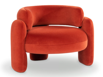 EMBRACE - Upholstered velvet armchair by ROYAL STRANGER - view 2
